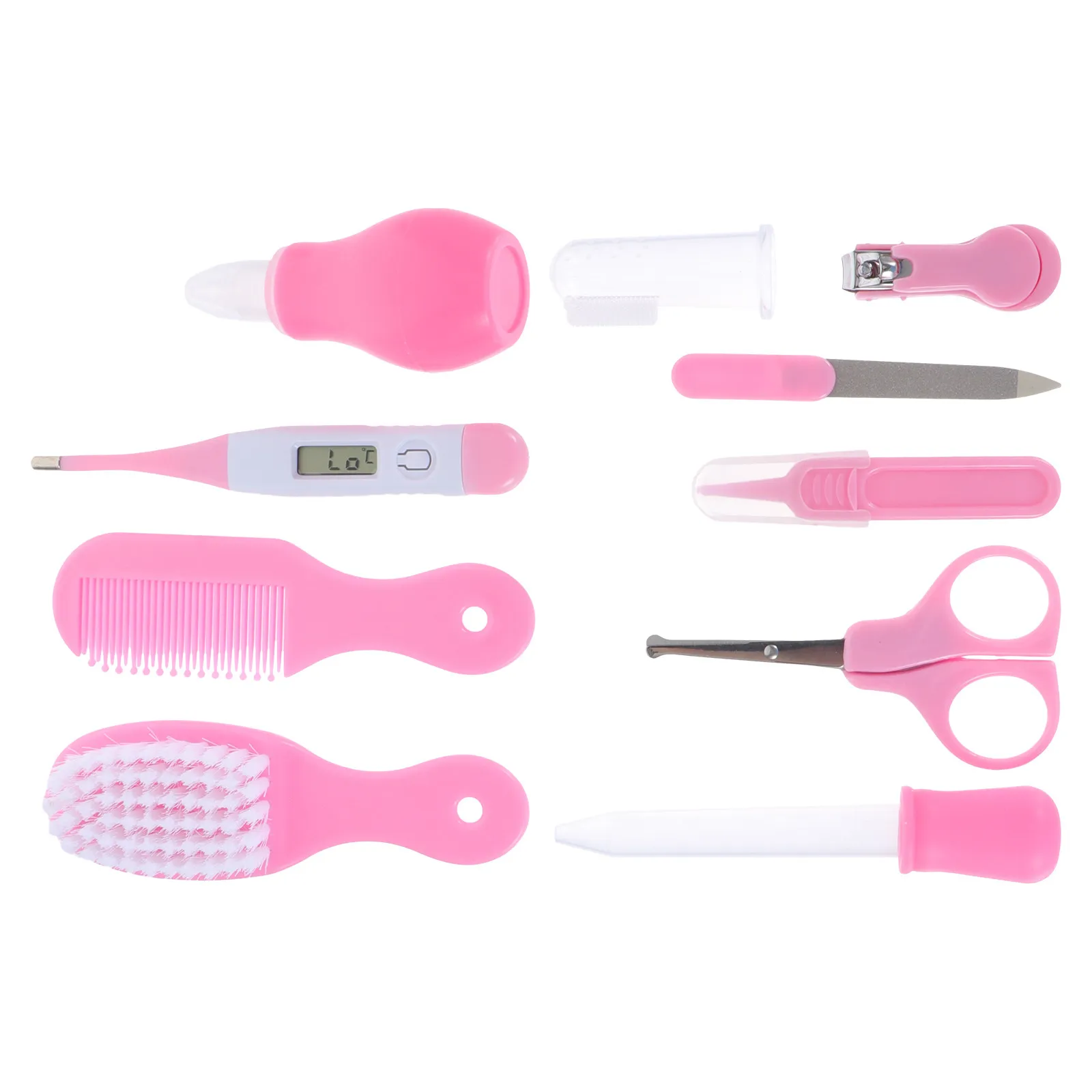 

1Set Grooming Kit Infant Nail Trimmer Set Safe Ergonomic Tools for Newborns Toddlers Kids Portable Travel Care