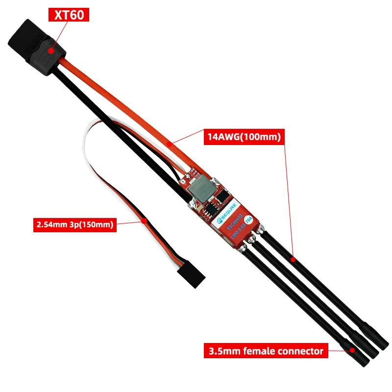 SEQURE Climbing Car ESC Motor Kit 2670 ESCape32 ESC & 3625 Brushless Motor & WIFI-LINK ESC Configuration Tool for 2-3S Battery