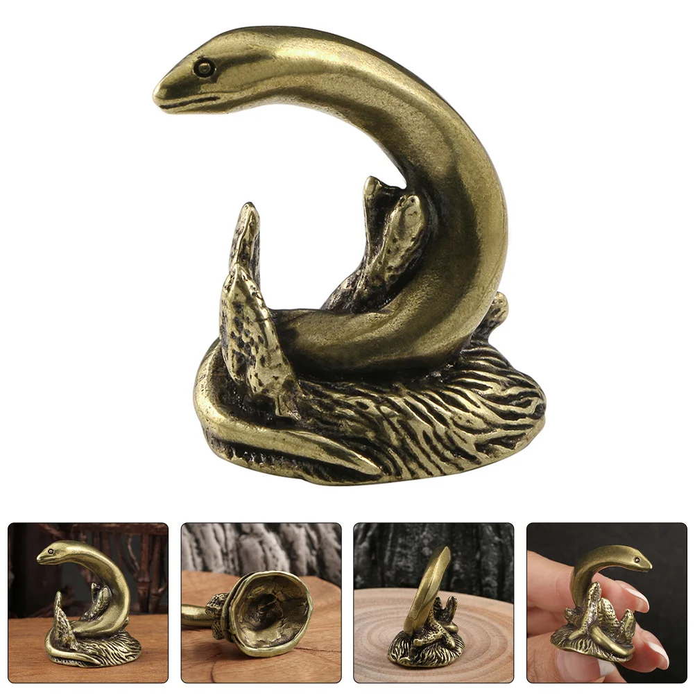 

Brass Snake Vintage Decor 2025 Year Of The Snake Statue Feng Shui Wealth Ornament Small Home Office Decoration