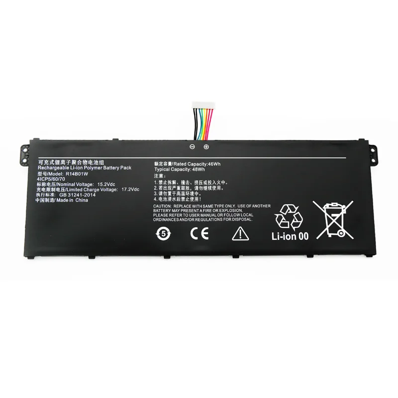 Imagem -04 - Bateria do Portátil R14b01w para Xiaomi Redmibook 14 16 Xma1901-aa ag R14b01w 15.2v 48wh 3220mah