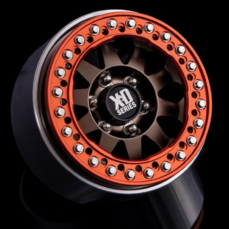 4PCS 1.9 Pollici Goccia D'acqua Mozzo Ruota In Metallo per 1/10 RC Crawler Auto TRX4 Defender AXIAL SCX10 RC4WD D90 Jeep Chevrolet K10 TF2 TRX6