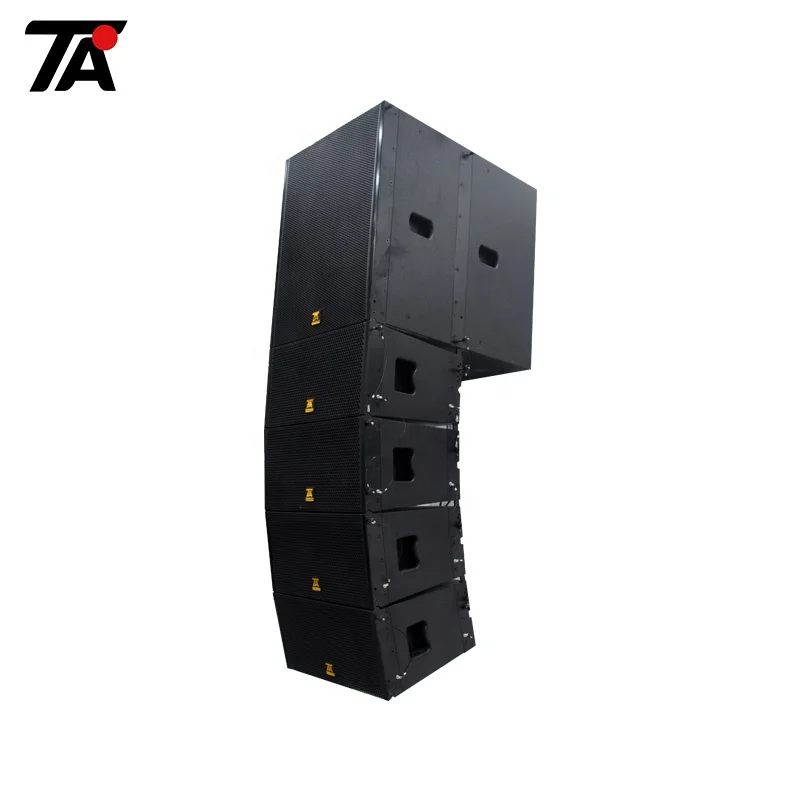 DSP e amplificador integrados ativo Mini alto-falante Line Array de 10 polegadas