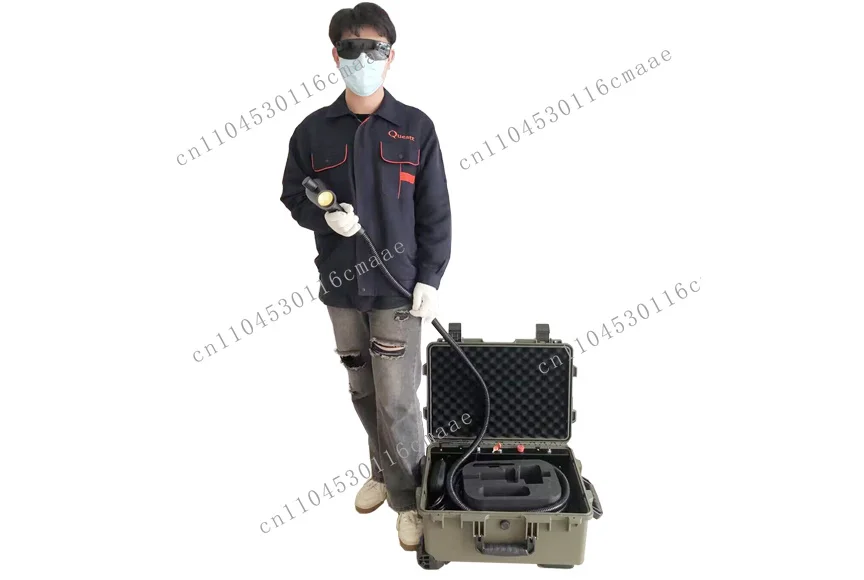 New fiber laser cleaner for used car refurbishment