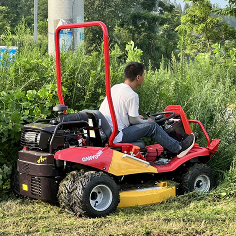 Hot 4WD Ride On Lawn Mower Garden EPA CE 4x4 Four-wheel Drive Riding Lawn Mower Tractor