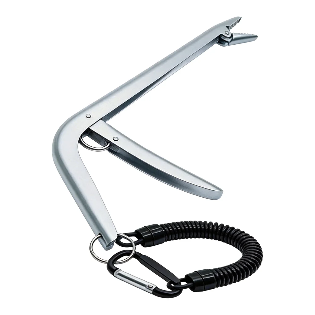 

Robust 430 Stainless Steel Hook Remover Pliers For Deep Sea And River Fishing With Anti Slip Texture And Firm Rivet Assembly