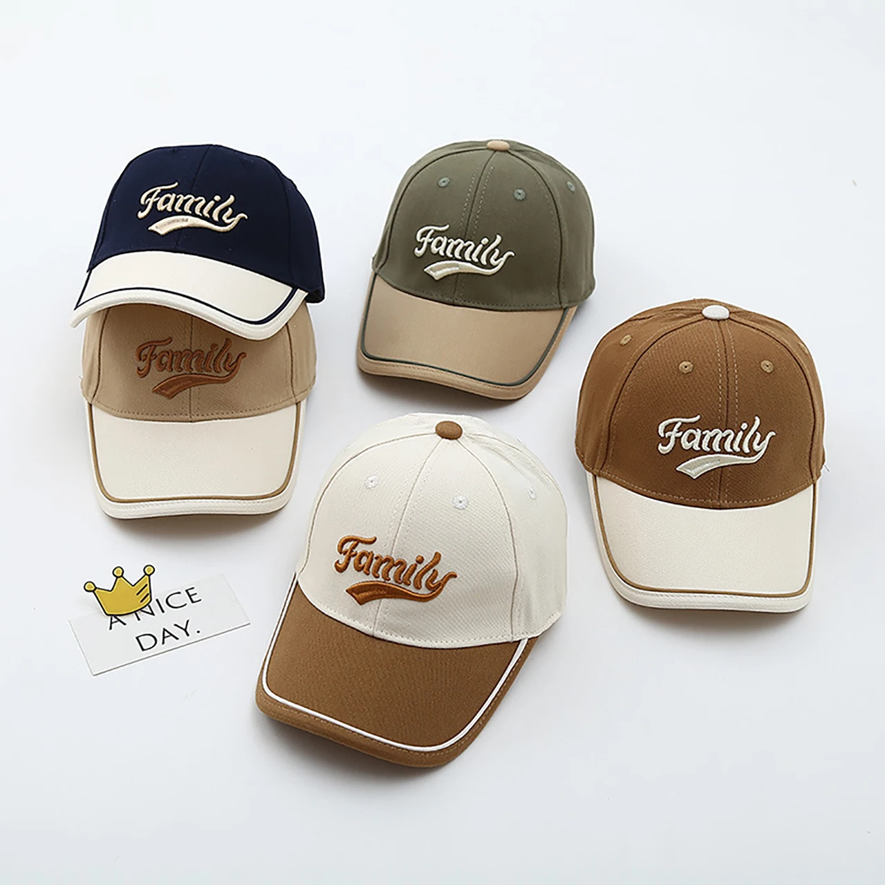 

Color Block Children Baseball Hat Fashion Letter Kids Duckbill Hat 2-5Year Boy Girl Outdoor Sunscreen Visor Baby Duck Tongue Cap