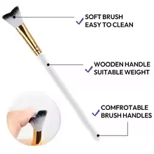 10 PCS Curved Fluffy Lash Cleaning Brushes Eyelash Shampoo Cleansing Brush Lash Bath Brush, Eyelash Wash Brush Sets Professional