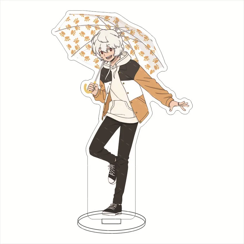 16CM Anime Game Figure World Trigger Mikumo Osamu Kuga Yuma Amatori Chika Konami Kirie ‌‌Cos Acrylic Stand Ornaments Gifts view 2