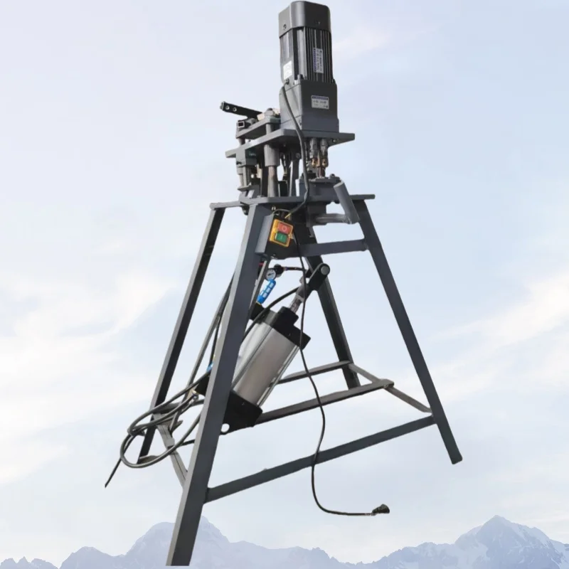 

Aluminum punching machine Aluminum window door pneumatic punching hinge making machine