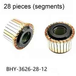 1 szt. Komutator silnika 28P 32X12X21(25.5) Mm miedziane pręty silnik elektryczny komutator rowek komutator silnik elektryczny komutator