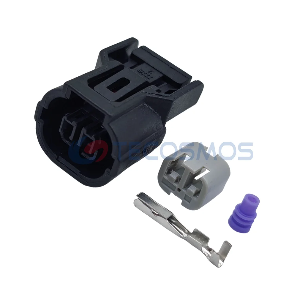 1/5/10 PCS 2 Pin Inlet Temperature Pressure Sensor Connector Female Auto Waterproof Connector 6188-0590 6189-0890 for Honda