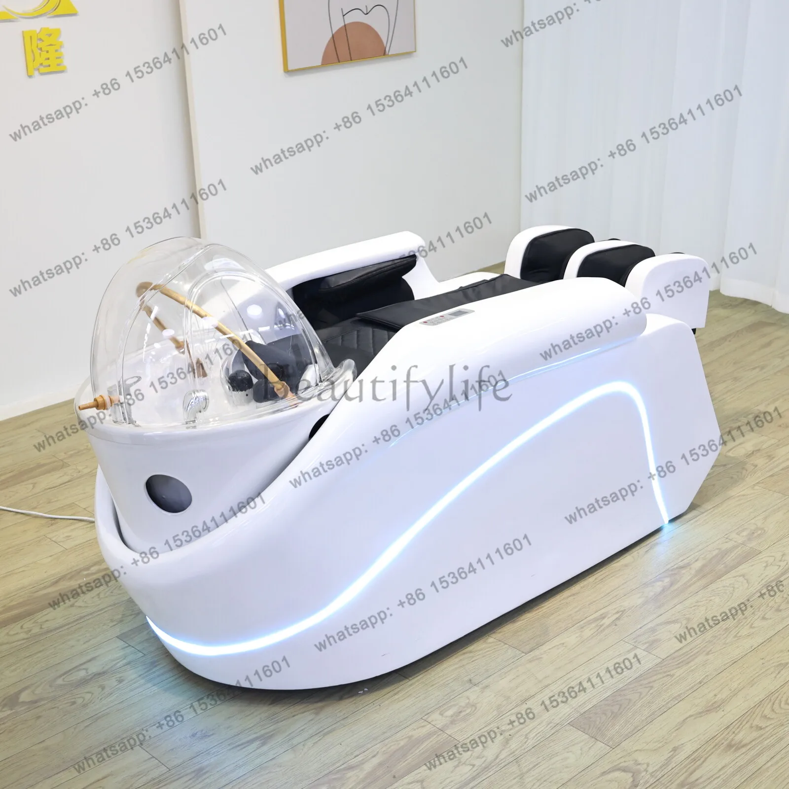 

Head SPA Hydrotherapy Automatic Massage Shampoo Bed Hair Salon Furniture Massage Table Health store Equipment Factory Direct
