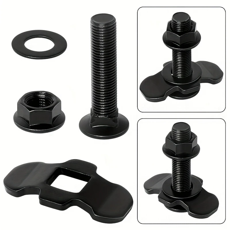 1PC Hook Tie Down Rope Kit Anchor Point M8 For Boat Truck Airline Rail Trailer Motorcycle Hand Screw Nut Ring Nuts