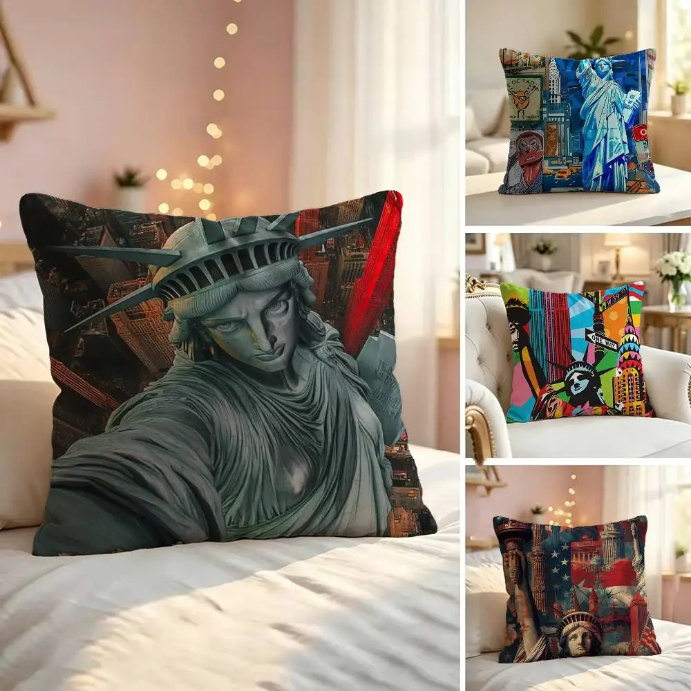 New York City Image pillow cover sofa cushion cover home room decoration children gift