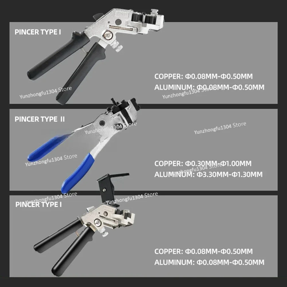Hand Clamp Enameled Copper Aluminum Wire Connection Machine Desktop Cold Joint Welding Clamp Tool for Electrical Wiring