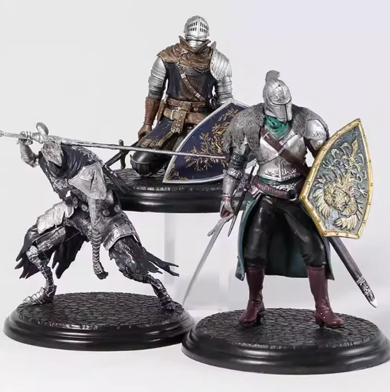 Neues Produkt auf Lager: Dark Souls Actionfigur – Hochrangiger Hanfa-Ritter, Abyssal Traveler, Artorius Soldatenmodell, Puppenskulptur