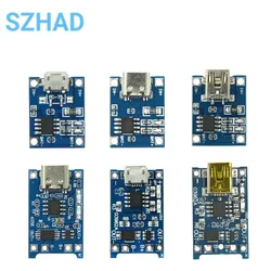 5V 1A Micro USB 18650 tipo-c batteria al litio scheda di ricarica modulo caricabatterie protezione doppia funzione TP4056 18650