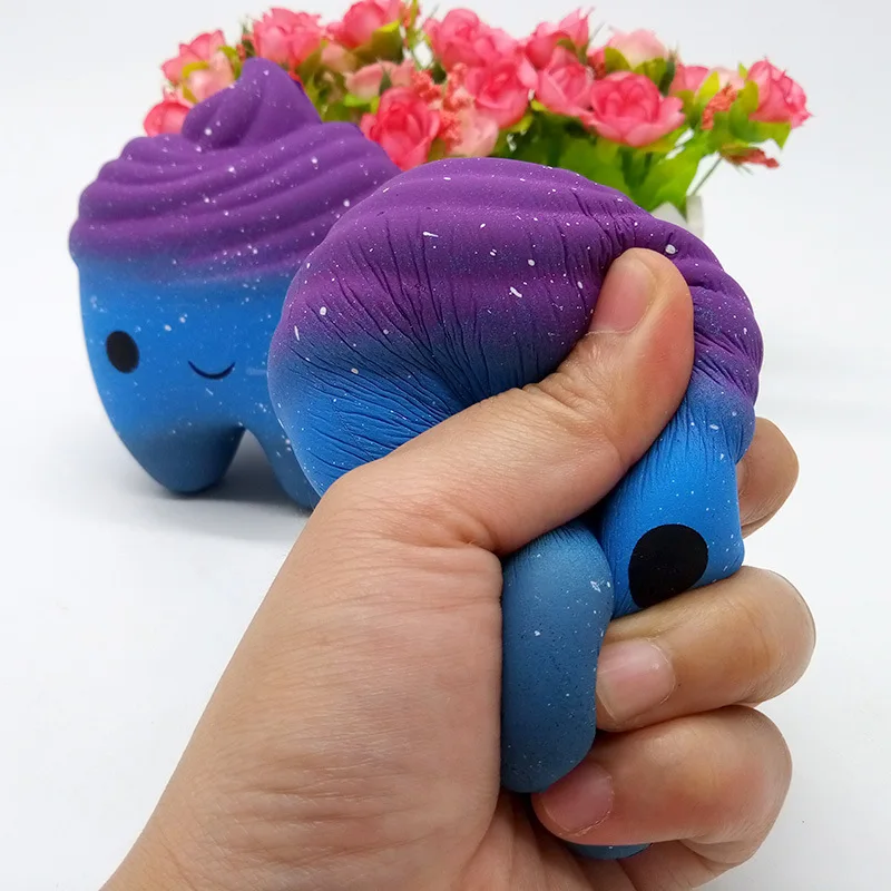 Squishy teeth PU Squishy antistress Toys 점보 부드러운 치아 squishy 천천히 상승 재미 키즈 성인 짜기 장난감