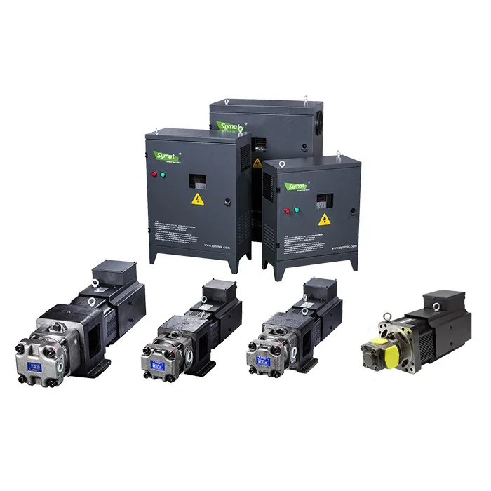 Synmot 28Kw 13 Cc Electrical Hydraulic Servo System for Injection Molding Machine Retrofit Servo Hydraulic System