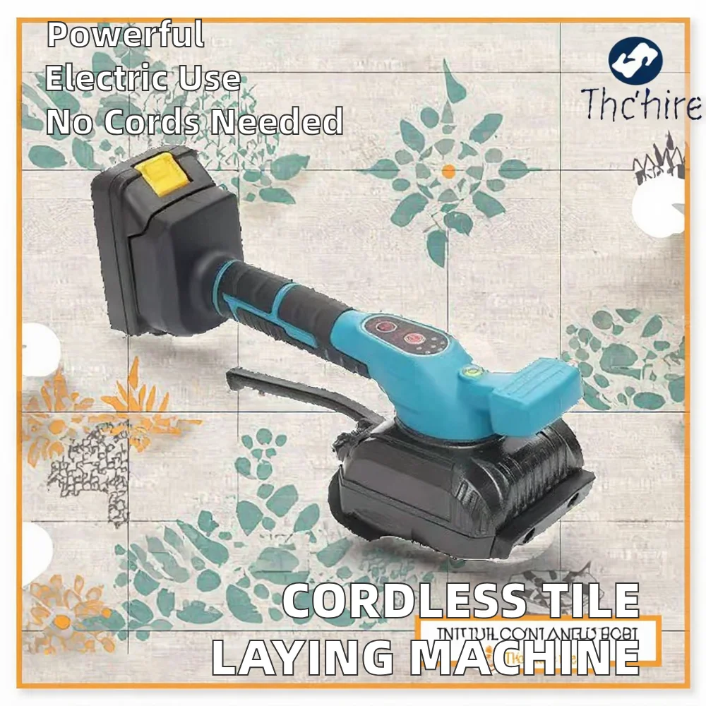 Rechargeable Battery Cordless Industrial Grade 1100W High Brushed Motor 100-240V Tile Laying Machine Paving Slab Floor Wall Tile