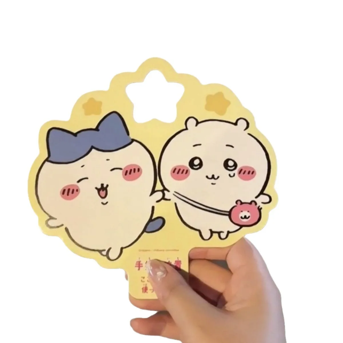 Miniso Chiikawas Vuurwerkstok Kawaii Cartoon Handheld Filter Diffractie Fotografie Bril Speciale Effect Kaart Kinderen Geschenken