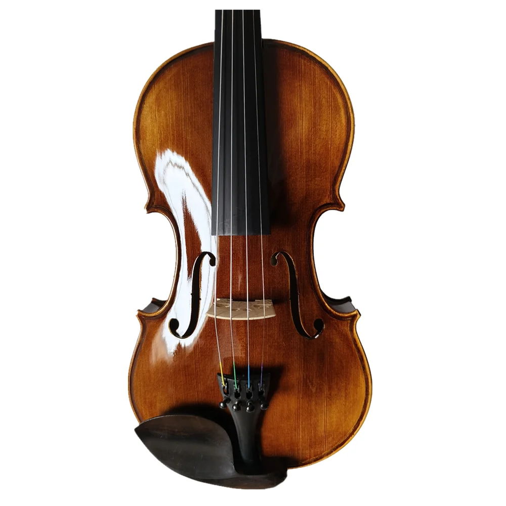 Viola Strad Style Master 4 Strings 15' Viola, Huge and Powerful Sound Viola Instrument Altviool Set Viola 16 inch 16.5