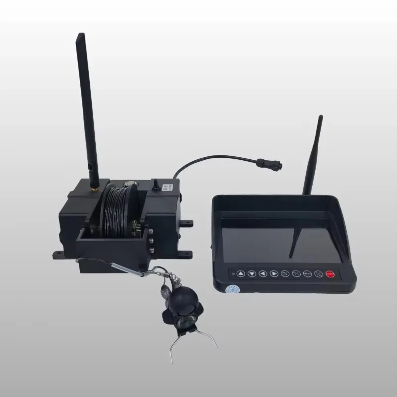 

Wireless Video r 1080P Underwater View 30M Cable7 Real-time Display 5.8G 500M Wireless Range