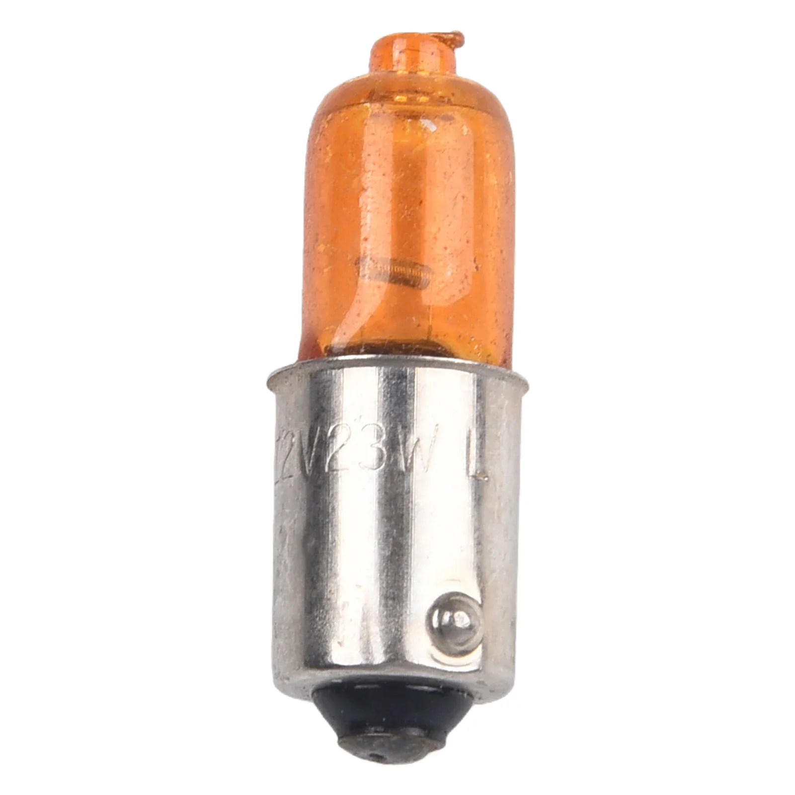 Indicator Bulbs Motorcycle Turn Signal 12V 23W Amber BA9S Base For Auto Car Halogen Light Miniature Replacement