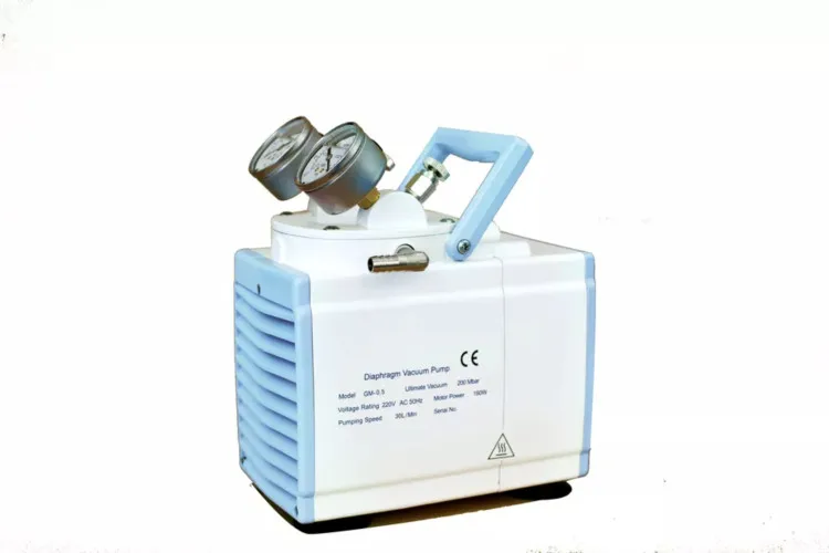 Laboratory Chemical Resistant Vacuum Pump Oil Free Diaphragm  