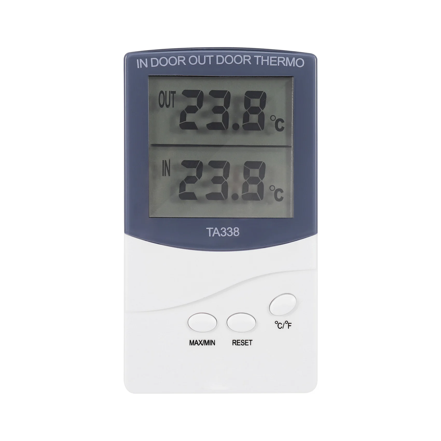 Termómetro Digital interior y exterior, sonda de temperatura
