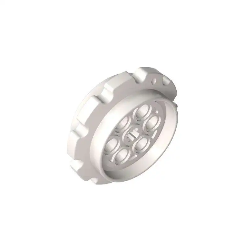 Blocs de construction de grand diamètre, roues de piste à 7 trous, camion, voiture, engrenage MOC, jouets en brique en vrac, bricolage technique Compatible avec 42529