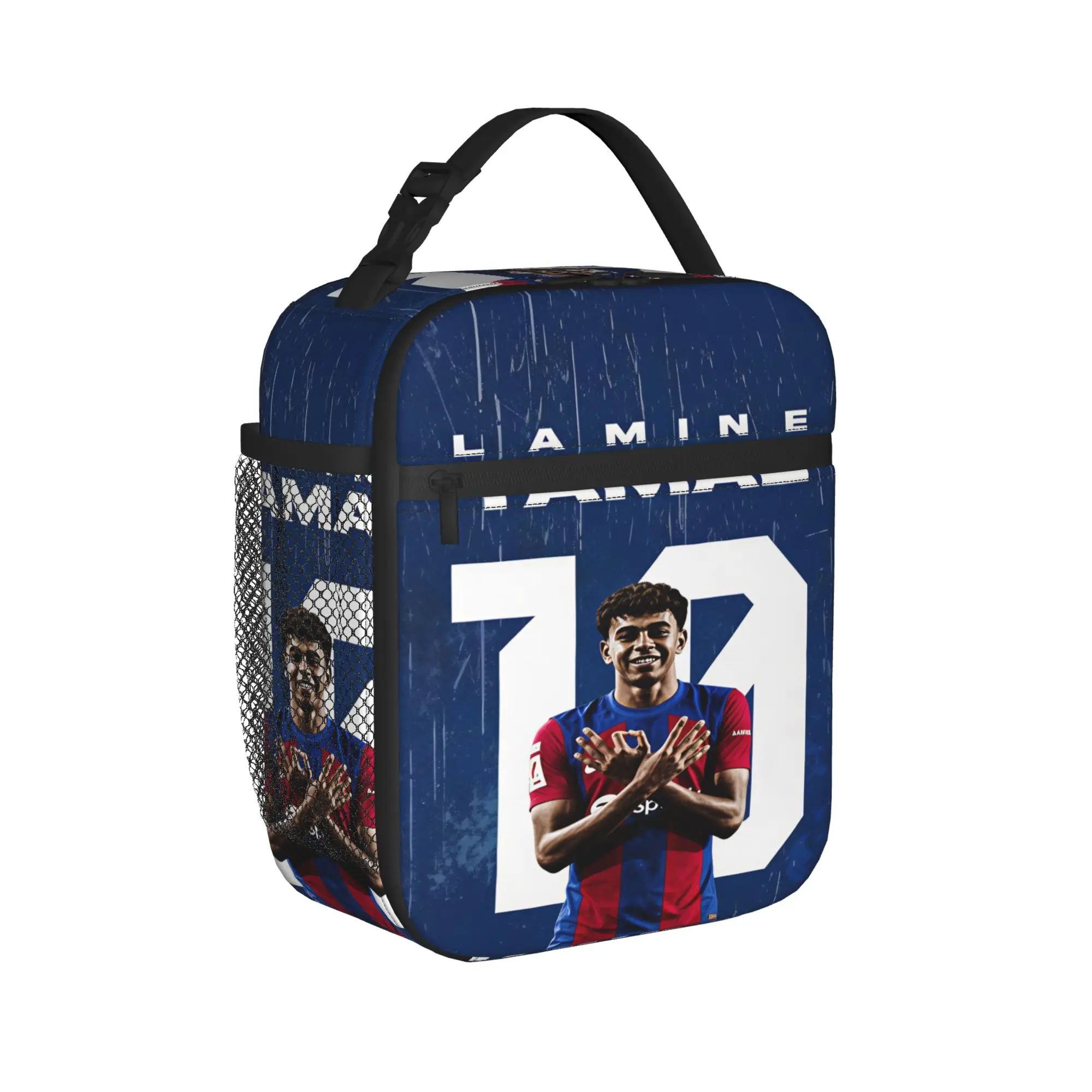 Lamined Y-Yamal Lunch Bag  Funny Lunch Box For Men Office Portable Insulated Cooler Bag Oxford Print Thermal Lunch Bags