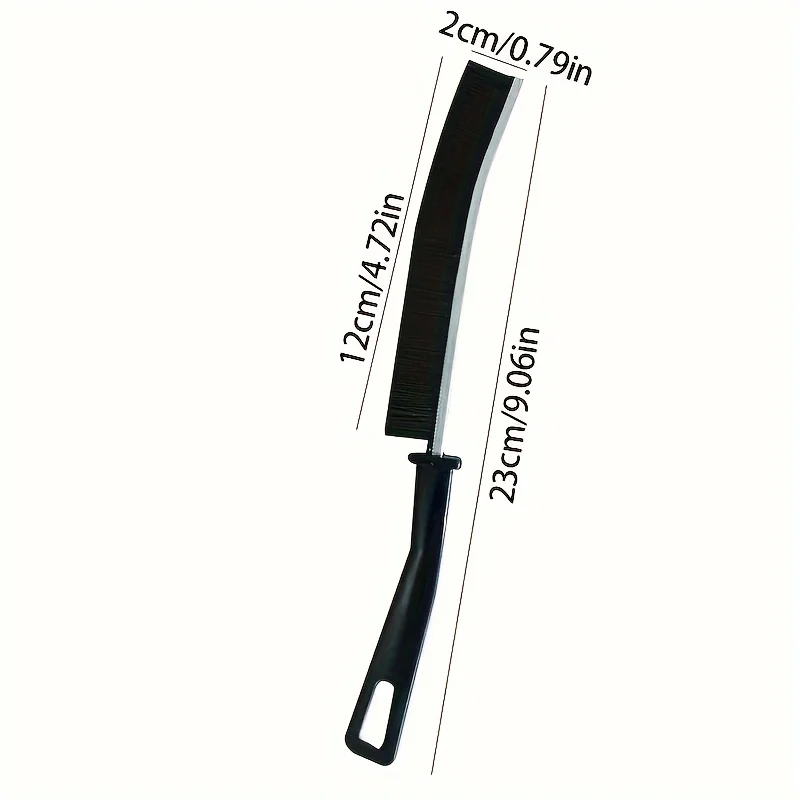 1PC Bathroom crevice brush, bathroom kitchen fine seam brush,  multifunctional window crevice groove dust brush, hard brush