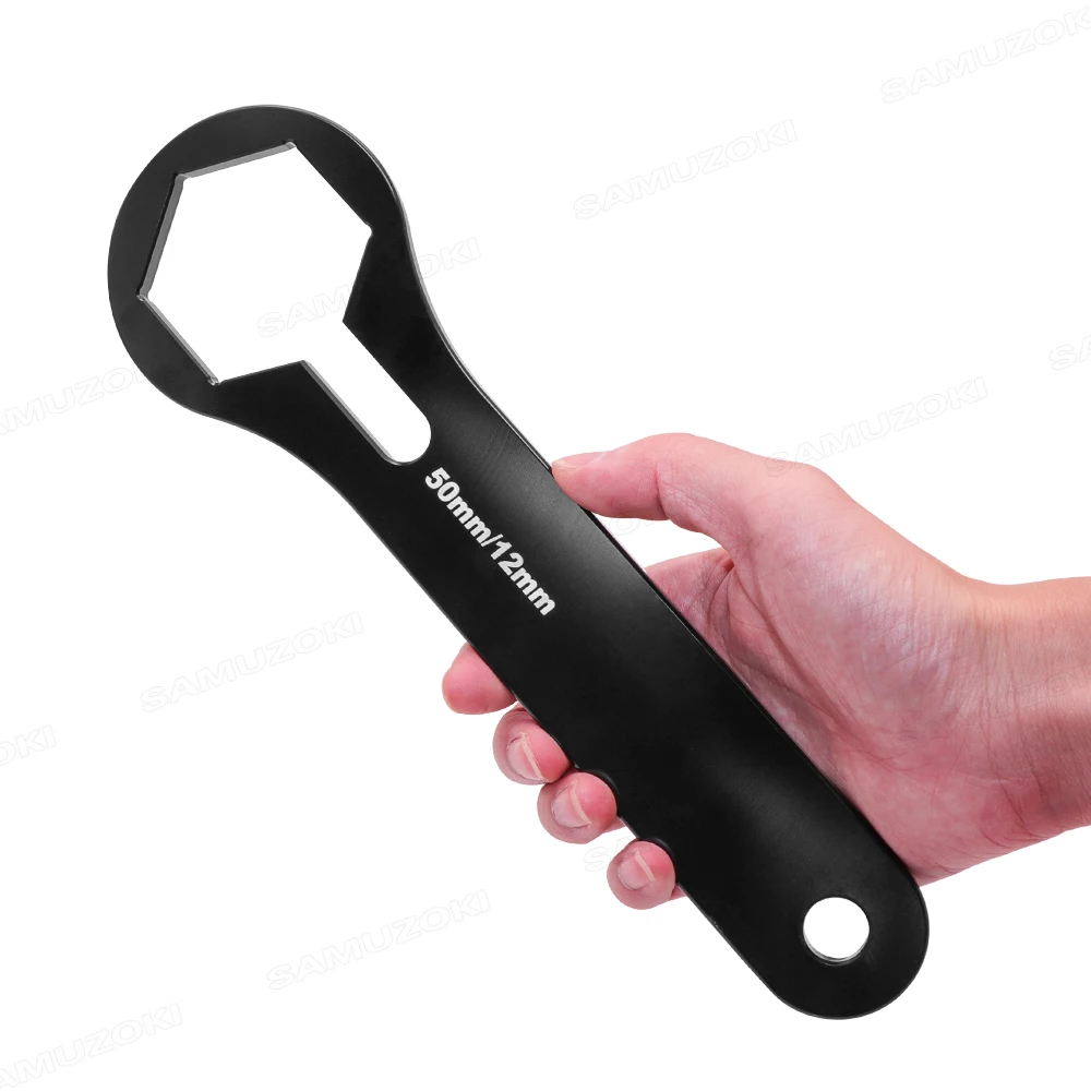 50mm WP Fork Cap Wrench for KTM EXC 125/150/250/350/450 Husqvarna TE Motorcycle Front Fork Removal Shock Absorber Repair Tool