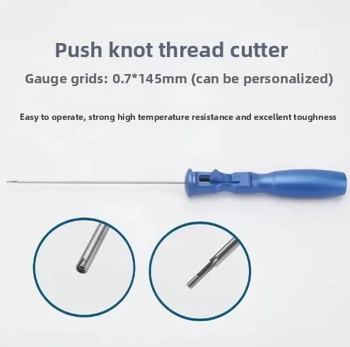 Orthopedics, thread clippers, knee arthroscopic meniscus instruments, wire clippers