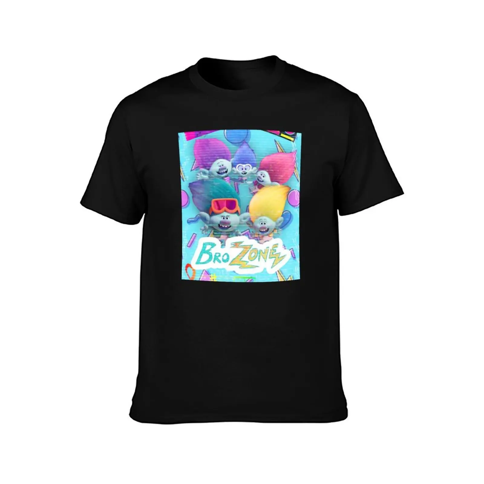 Trolls Band Together Brozone T-Shirt Casual Trendy Streetwear Tee Shirt T-Shirt
