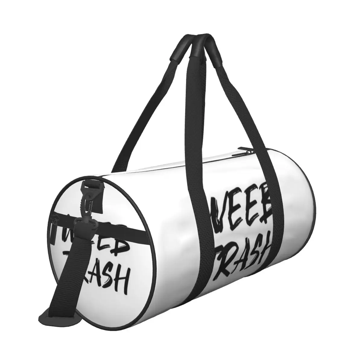 Hot Sale WEEB TRASH Brush Style (black Version) Travel bag Beach Vacation Mountain Travel Bag