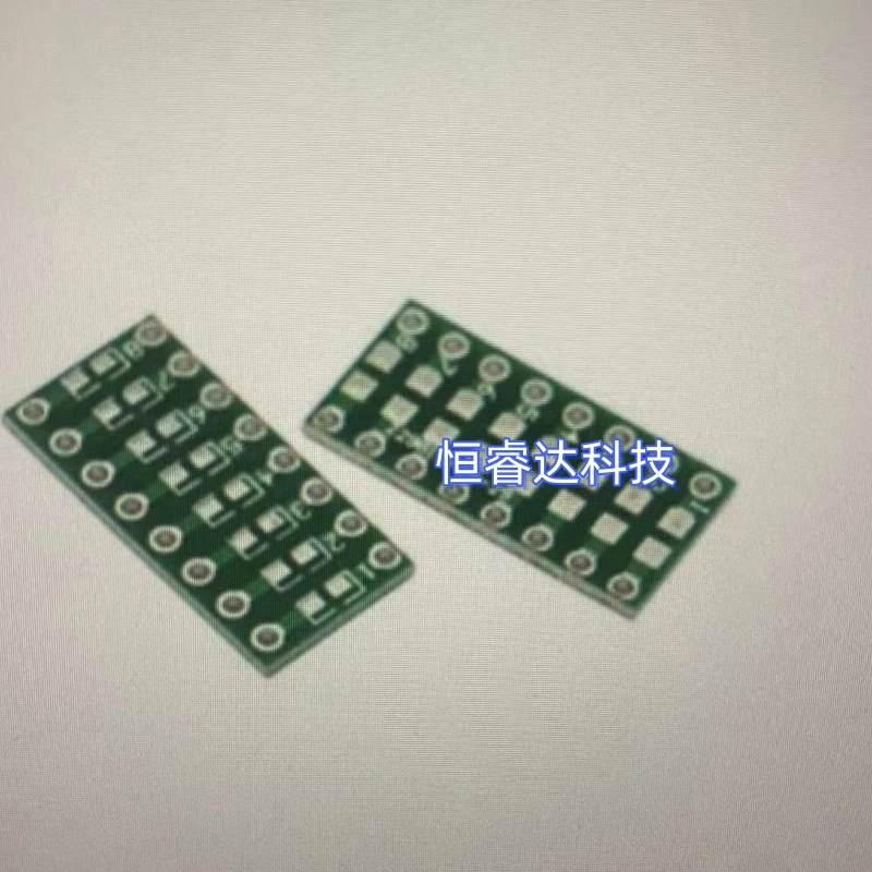Free shipping 100pcs/lots SMD 0805 0603 0402 To DIP PCB Transfer Board DIP Pin Board Pitch Adapter Keysets