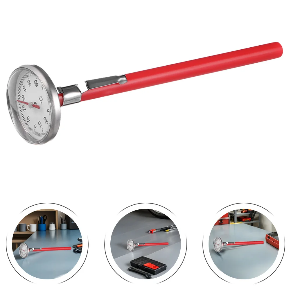 

3Pcs Mechanical Thermometer for Car Air Conditioner - Compact Sturdy Design with Clear Readings Suitable for Dashboard Vent