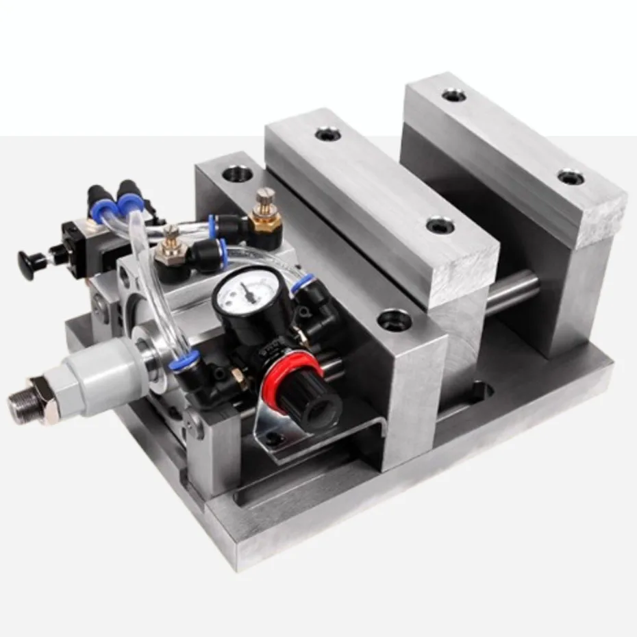 

High precision pneumatic vise, fast fixture, milling machine, bench clamp, fast pneumatic flat clamp, CNC clamp
