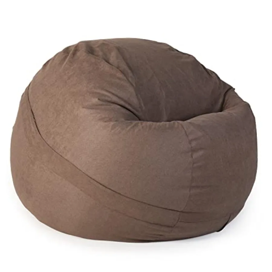 

Big Durable Bean Bag Cover for Adults Just CoverNo Filler 4Feet Machine Washable Large Size Sofa Cover ()