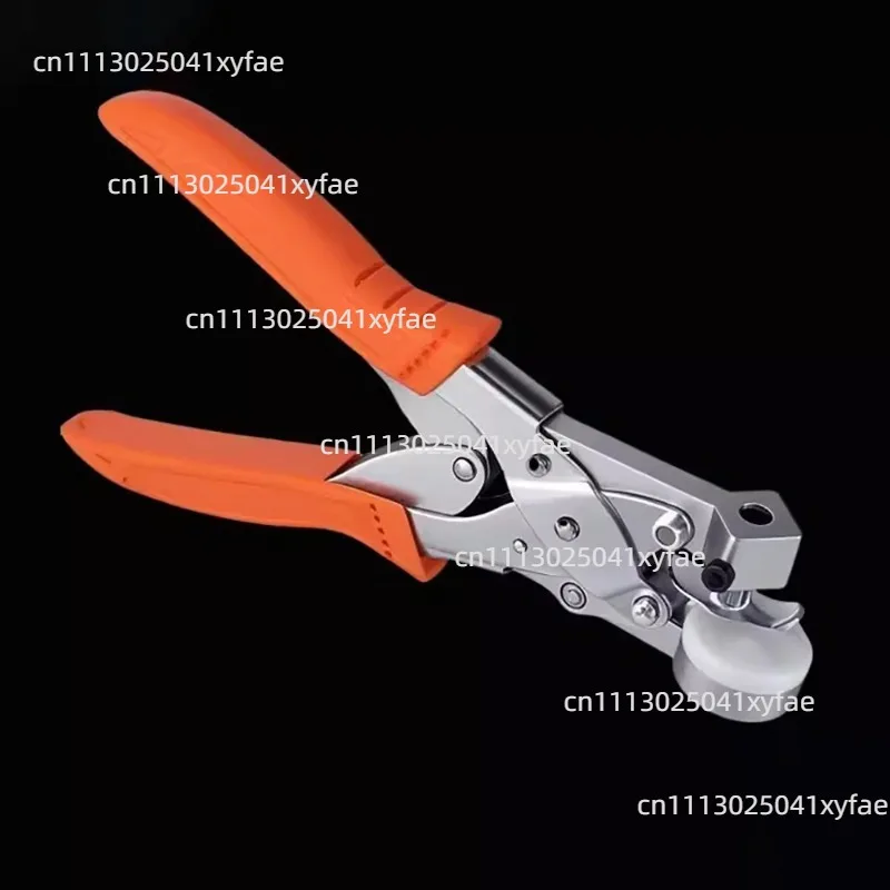 Manual Round Hole Punch Tool For PE Film Plastic Bag Fabric Leather Packaging Material Processing