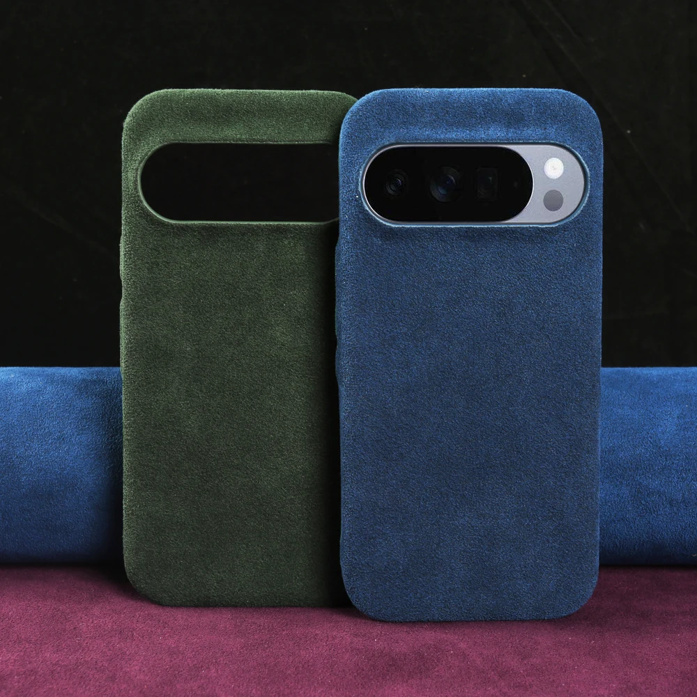 For Magsafe ALCANTARA Fur Case for Google Pixel 11 10 Pro XL 10A 9A 8A 7A 6A 6 7 8 9 Pro XL Phone Case Magnetic Back Cover Coque