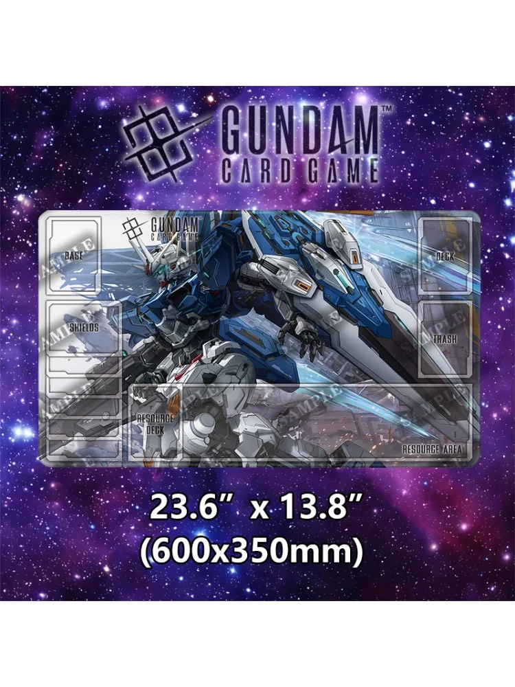 Mata do gry w karty GUNDAM, antypoślizgowa podkładka do gier planszowych, duża mata na stół do TCG, mata pod mysz z motywem anime, mata na biurko, akcesorium do podkładki pod mysz. — zdjęcie produktu 7