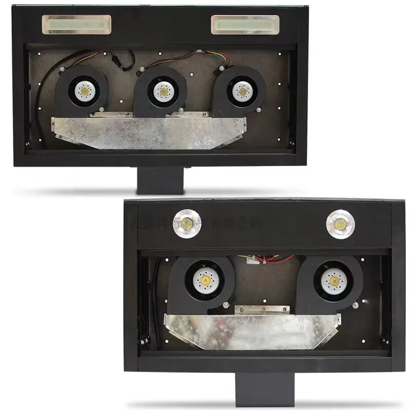 RV modificatie levert afzuigkap 12V auto afzuigkap keuken aanraakknop met verlichtingskap