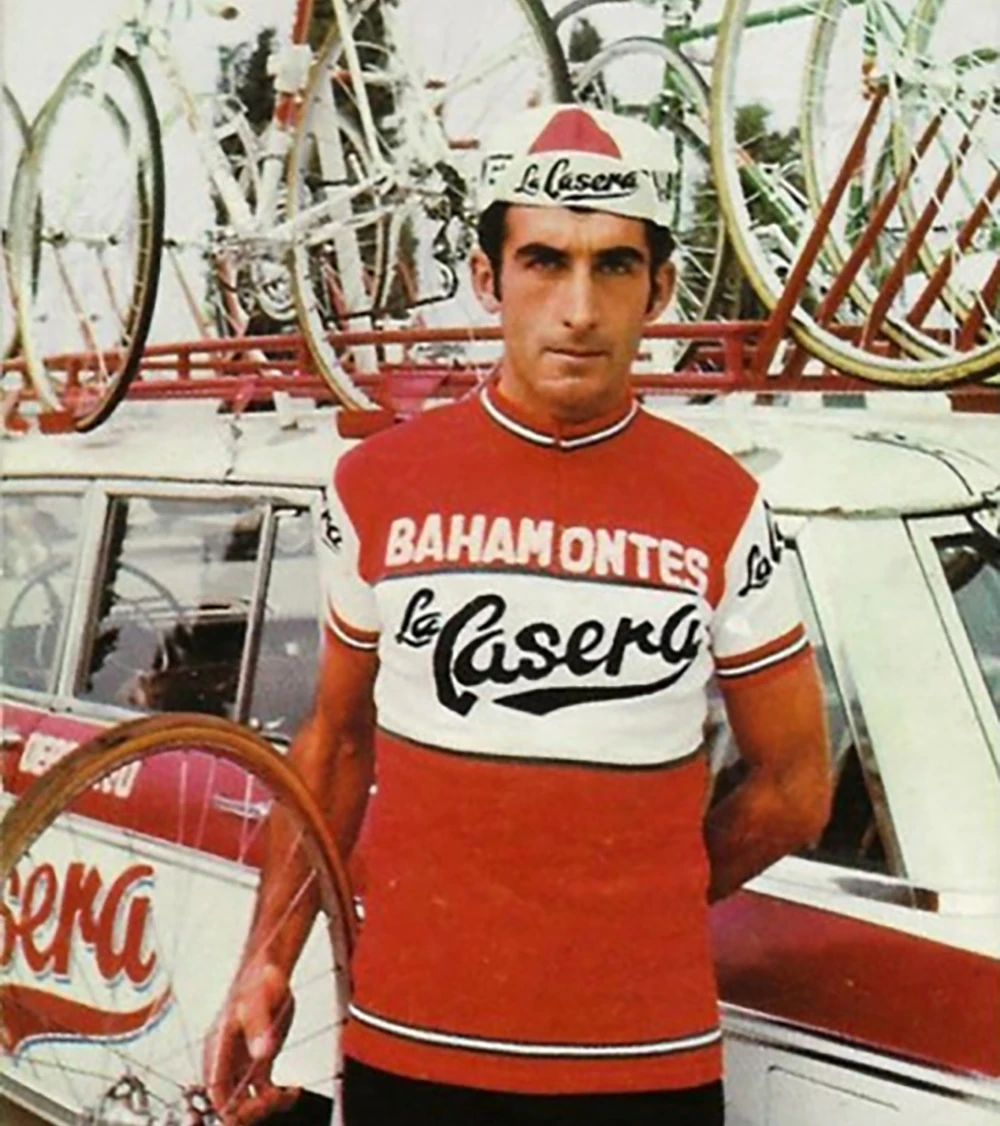 

Wool Cycling Jersey 1972 LA CASERA BAHAMONTES Retro Bike Wears