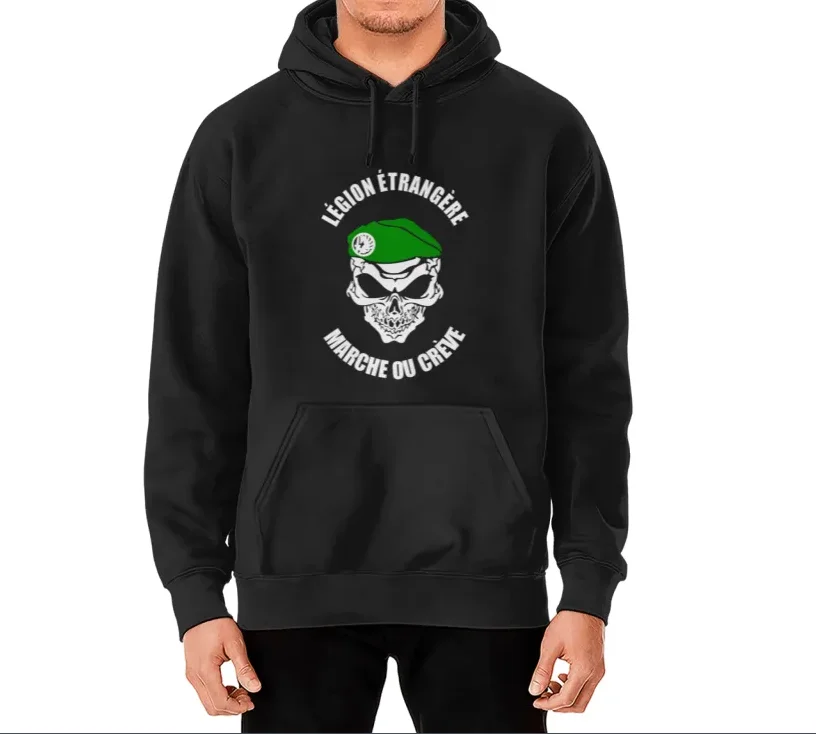 

French Military Légion Étrangère Marche Ou Crève Hoodies