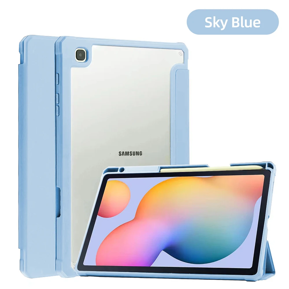 For Samsung Tab S6 Lite 10.4 in Case with Pencil Holder