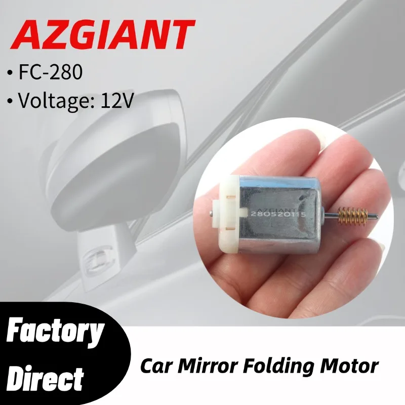 AZGIANT FC-280 Folding Mirror Motor High Power Car Side View Exterior Reversing Mirror Motor for Ford Explorer Mustang MK6