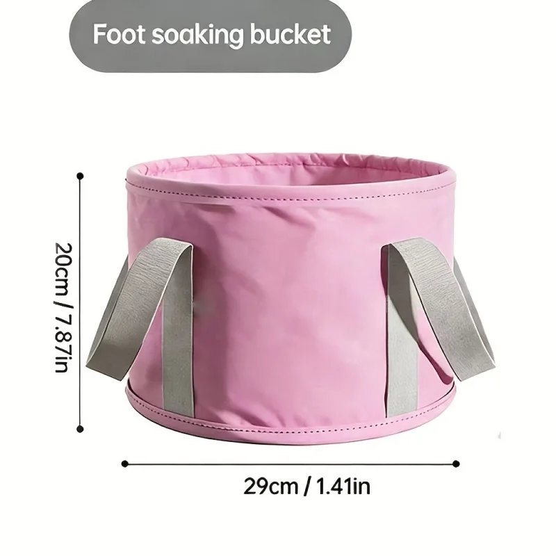 Foldable Portable Foot Bath Tub with Insulation Function - Foot Soaking Bucket for Convenient Foot Care at Home
